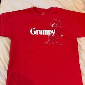 Hanes Red Grumpy Character Tee
